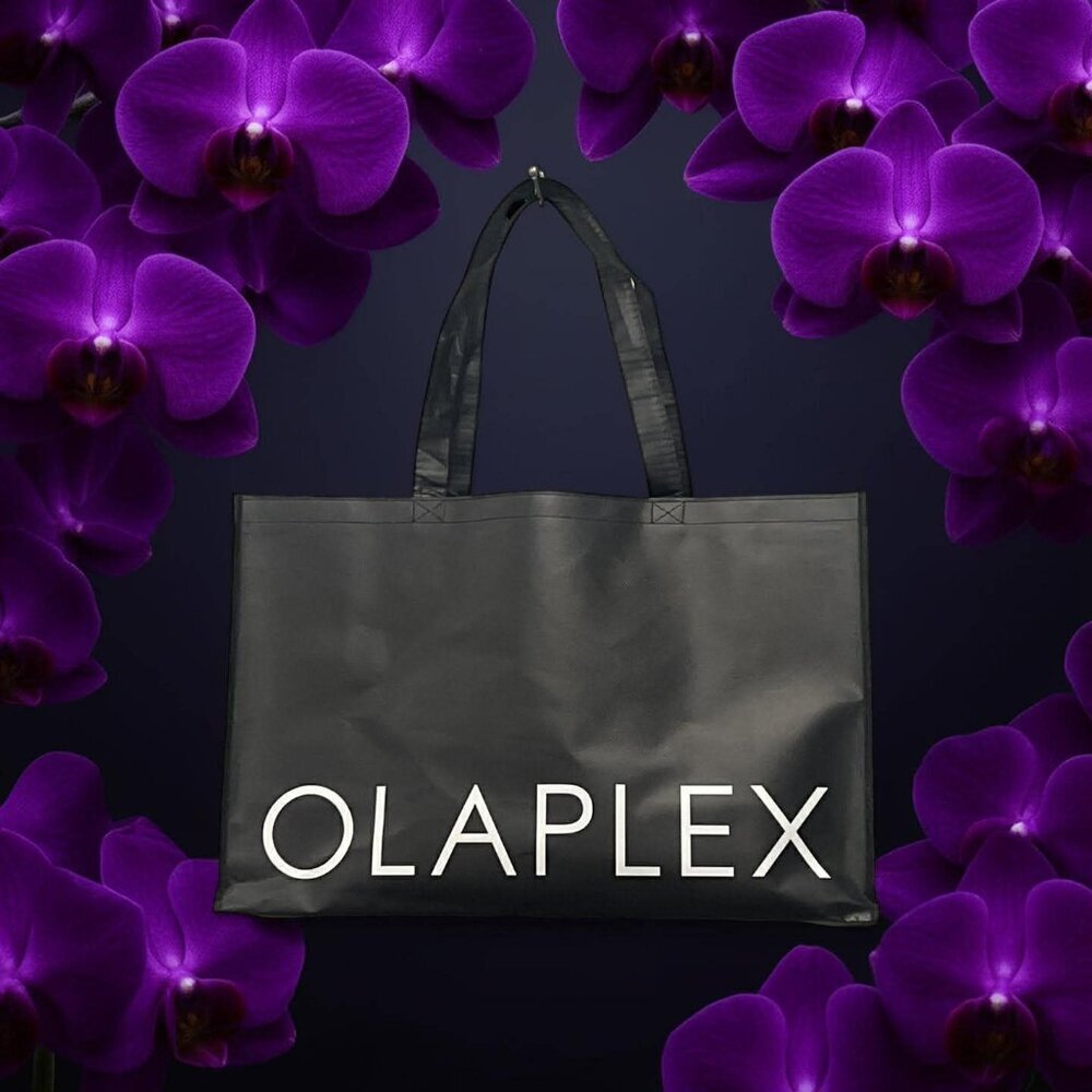 Olaplex Official Logo Extra Large Reusable Tote Shopping Bag  Complimentary Gift